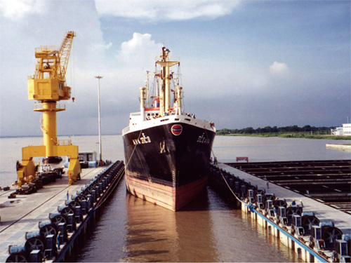 Phase 1 Project of Thilawa Shipyard, Myanmar