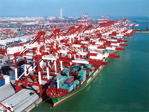 Phase 3 Container Terminal at Qianwan Harbor,Qingdao Port