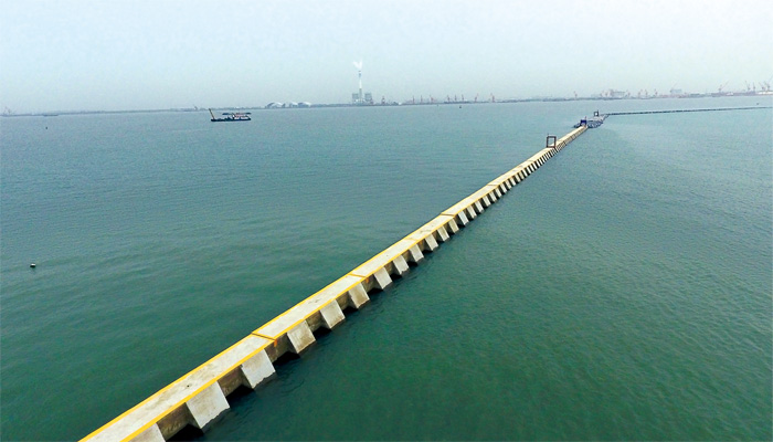长江南京以下12.5米深水航道1期工程通州沙整治建筑物工程项目
